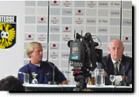 De jaarlijkse persdag in de Oranjerie in Rozendaal