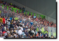 31 maart 2002 rellen in het overvolle Ajax-vak