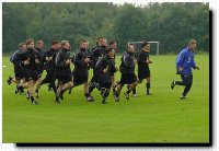 Eerst de spieren wat los lopen