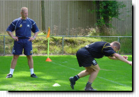 Louis Laros werkt keihard om terug te komen