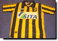 Sita op het nieuwe shirt